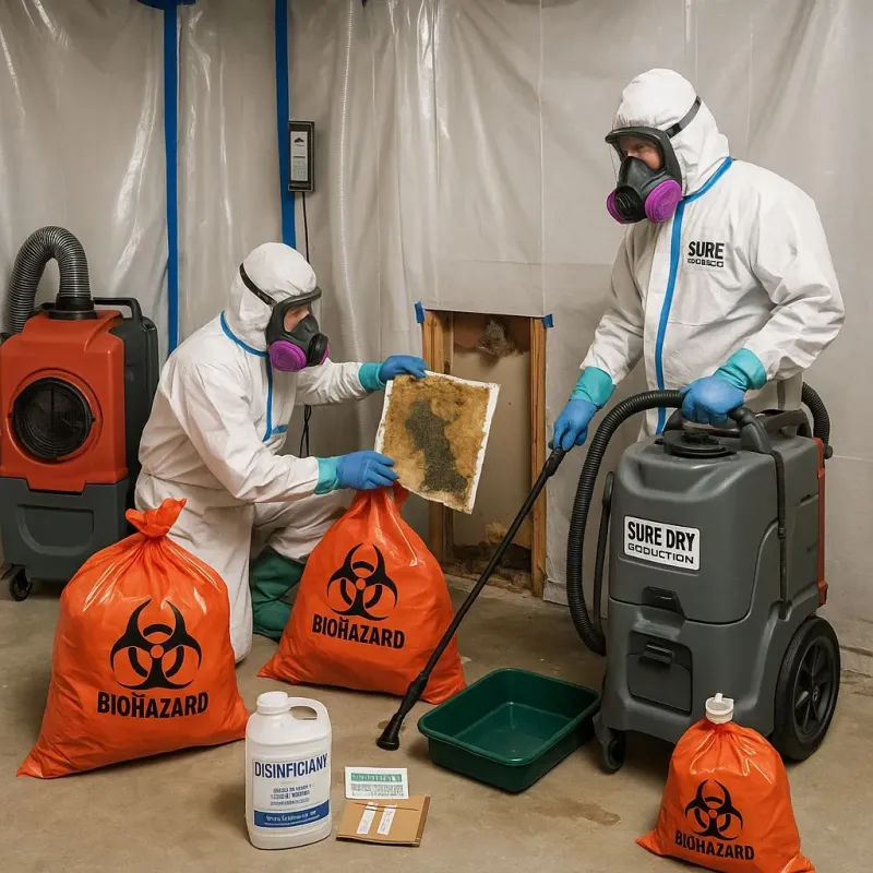 Contaminated Water Handling Protocols process in Oreland, PA